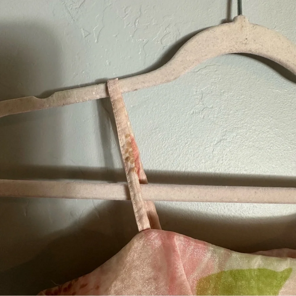 Baby GAP Pink Floral Chiffon Dress